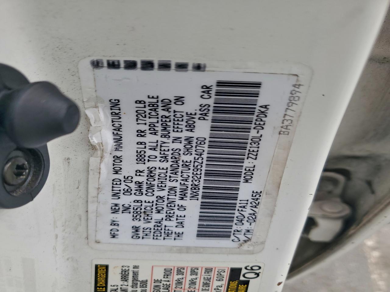 Toyota Corolla Ce Image 11