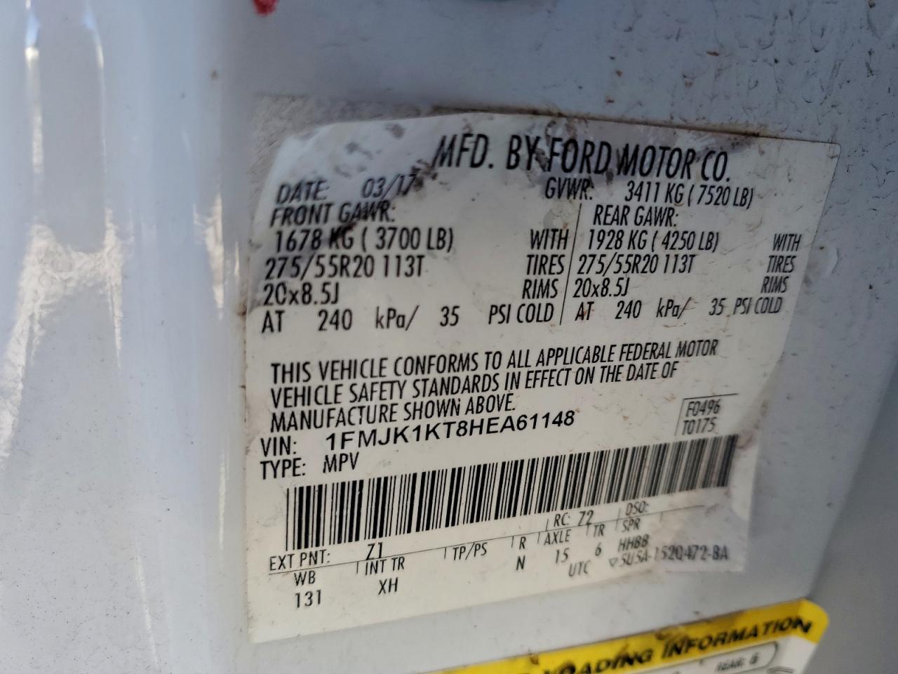 Ford Expedition El Limited Image 9