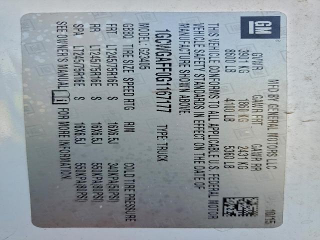 Chevrolet Express Image 13