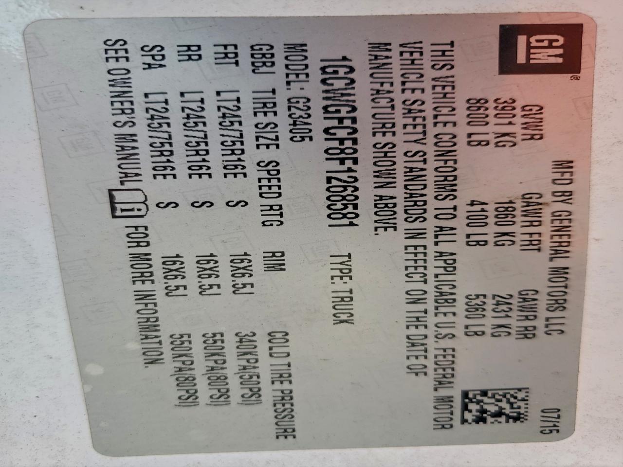 Chevrolet Express Image 12