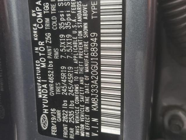 Hyundai TUCSON Limited Image 6