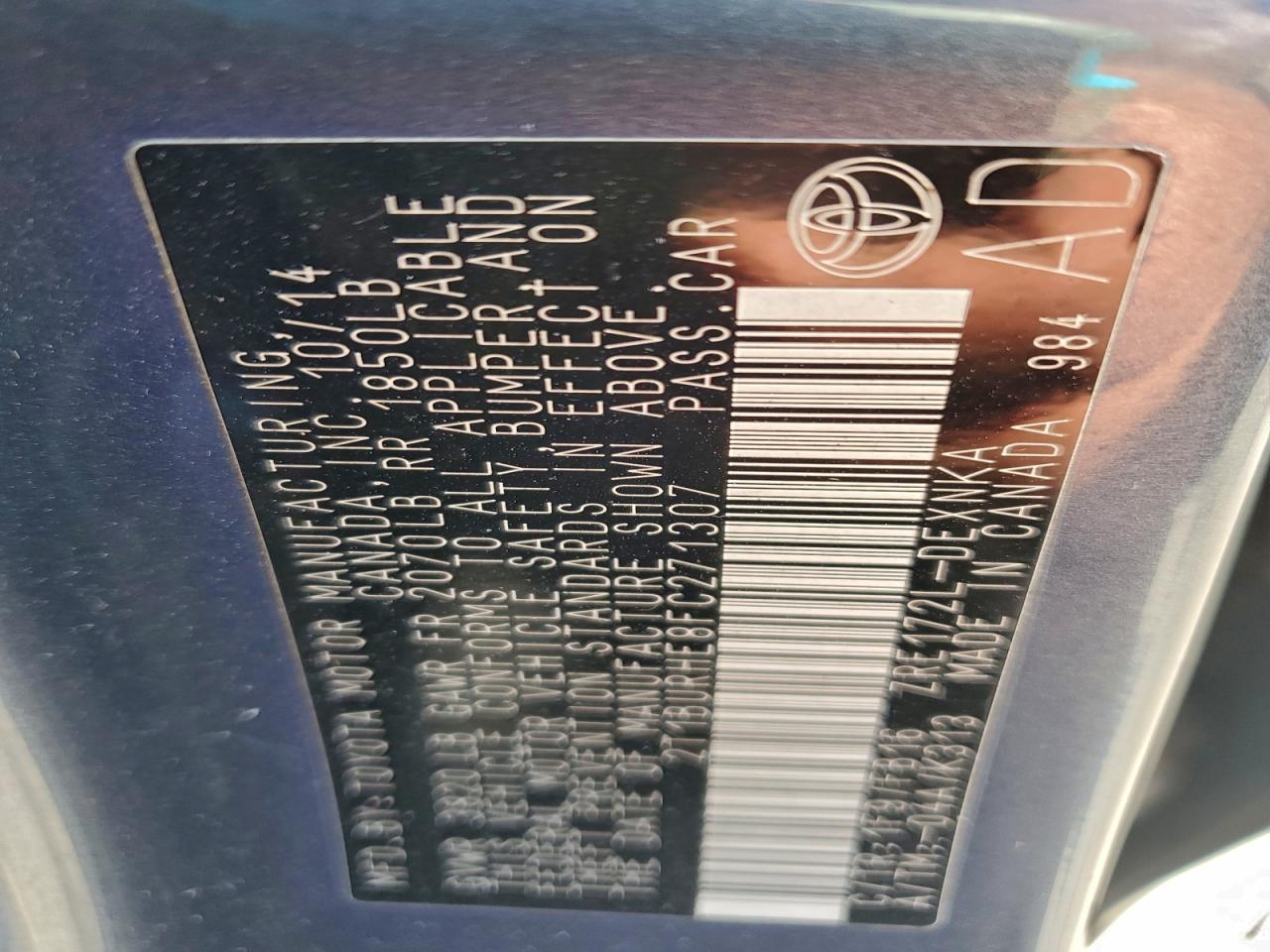 Toyota Corolla L Image 12