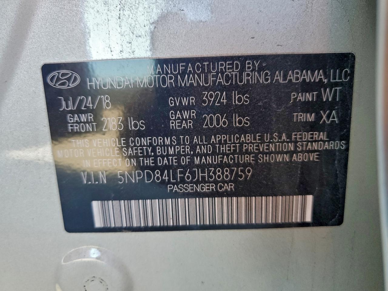 Hyundai ELANTRA Sel Image 8