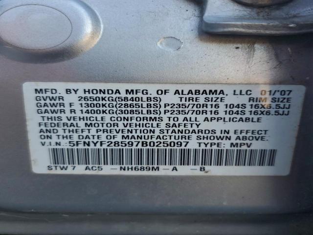 Honda Pilot Exl Image 6