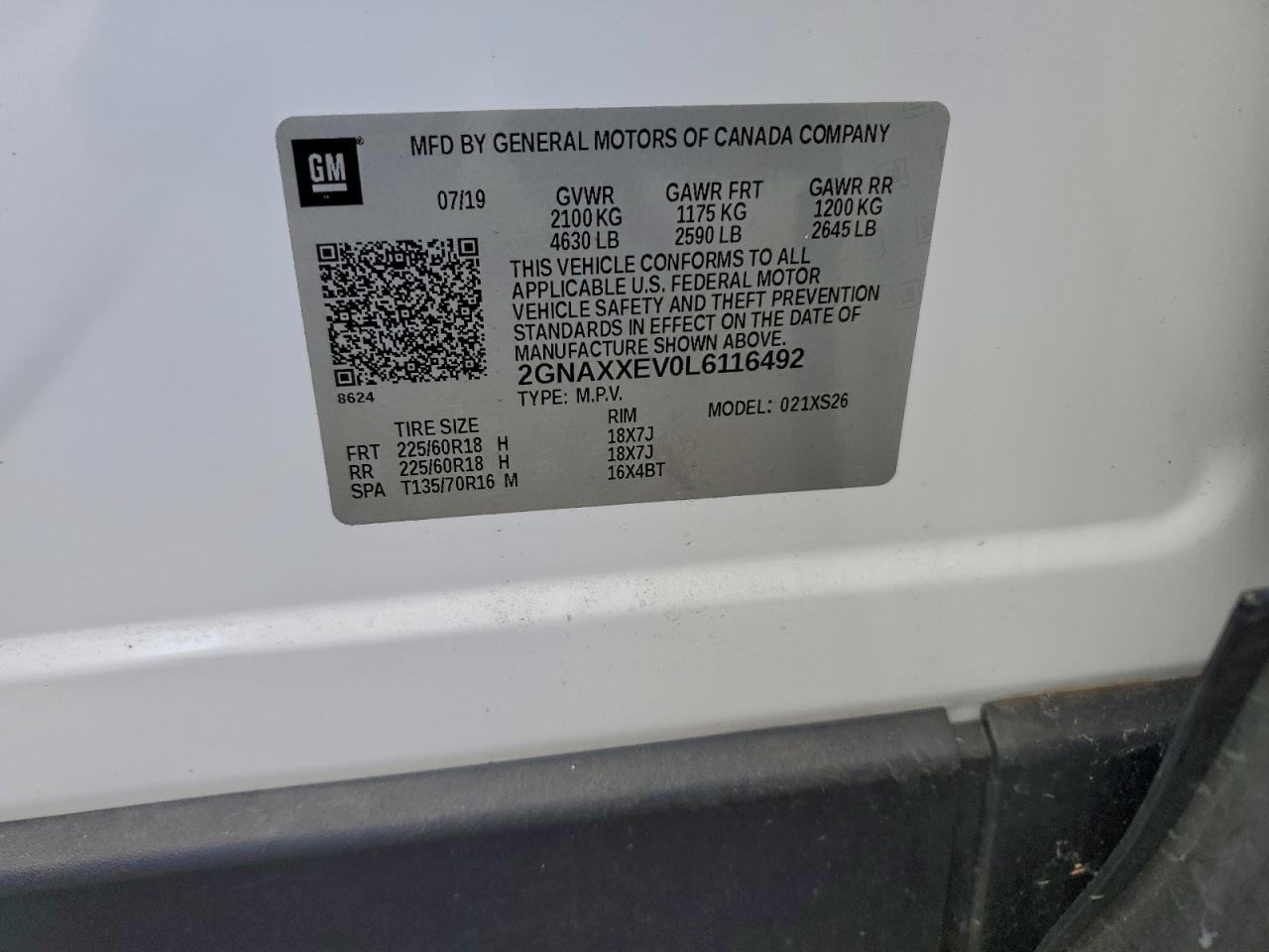 Chevrolet Equinox Premier Image 6