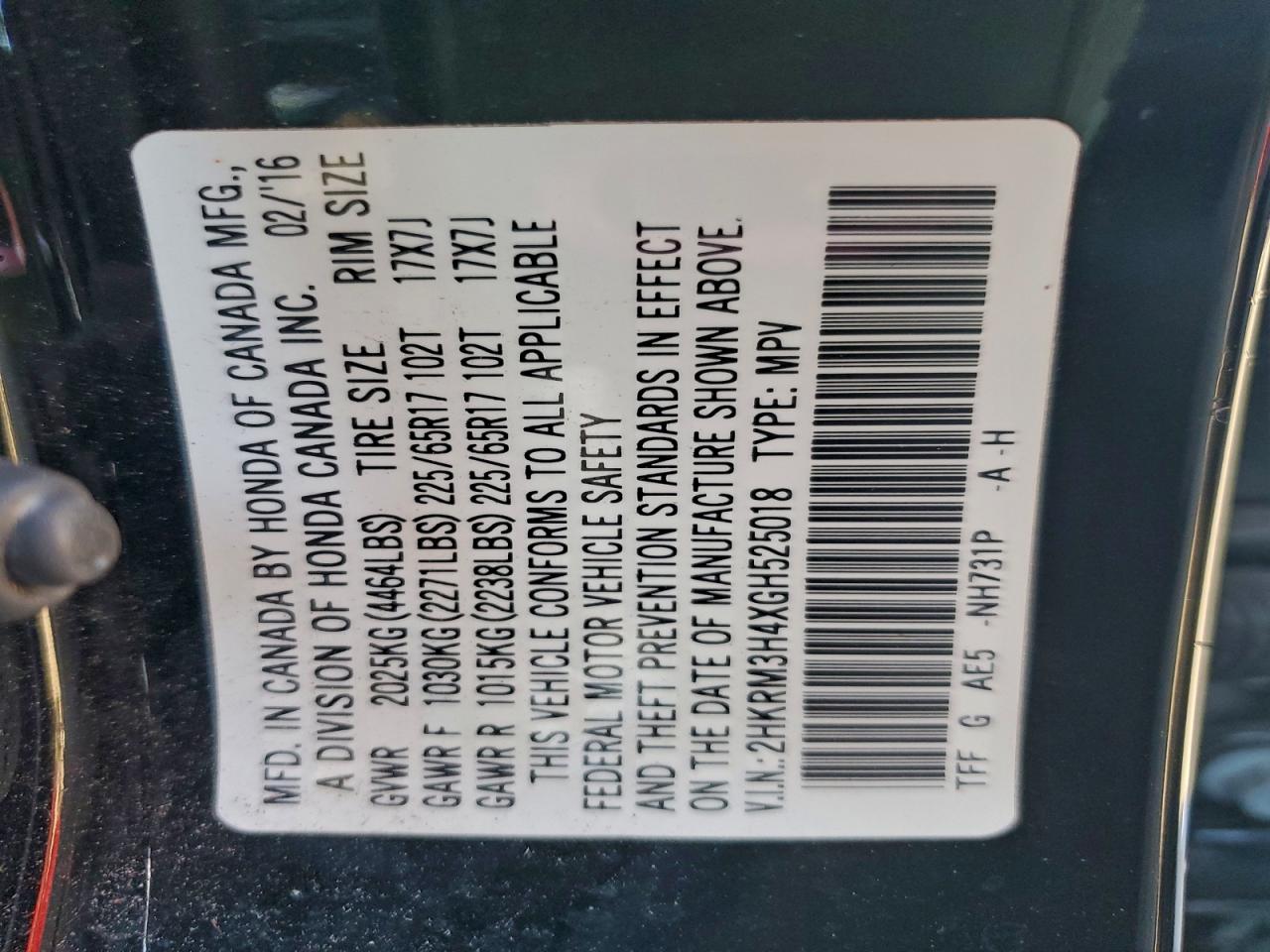 Honda Crv Se Image 11