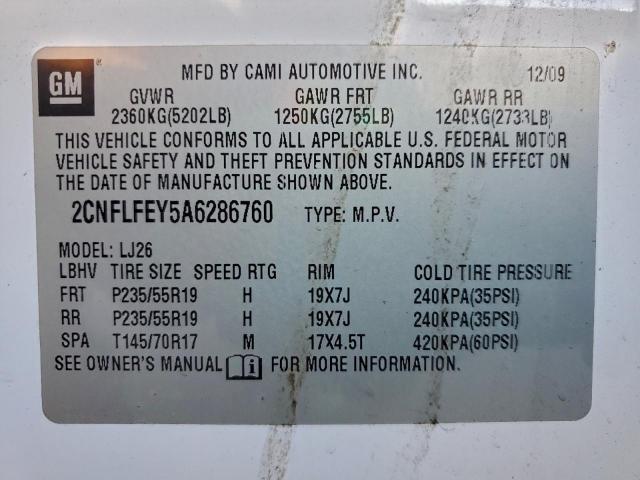 Chevrolet Equinox Ltz Image 9