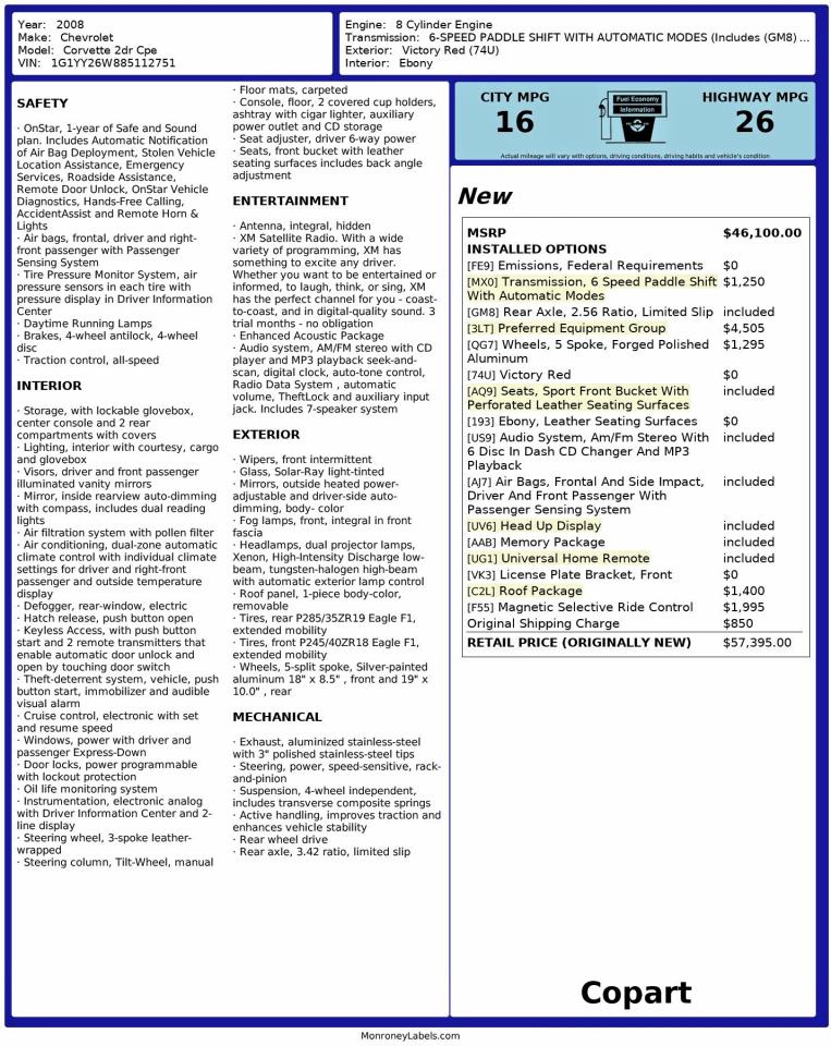 Chevrolet Corvette Image 3